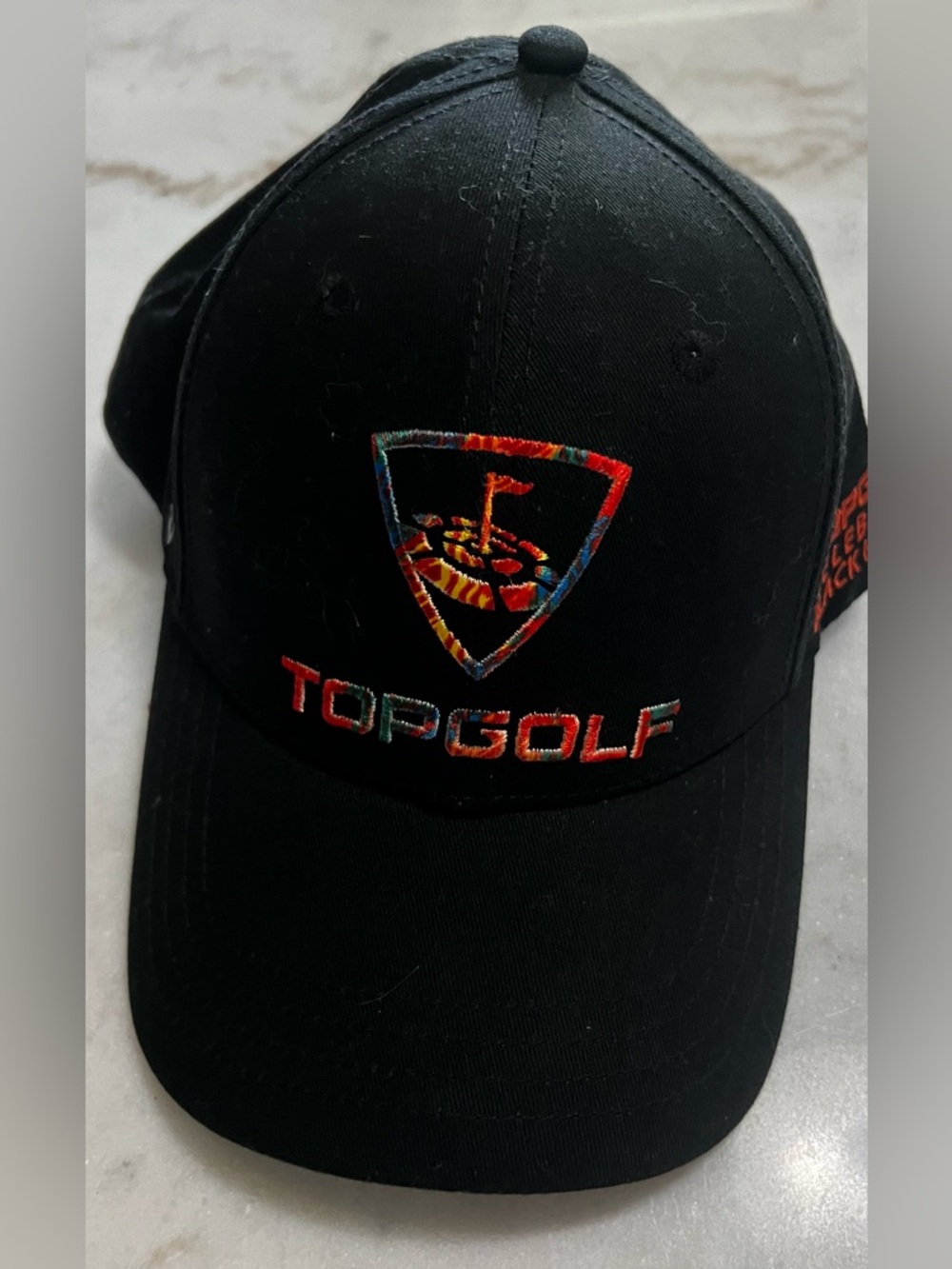 Black Top Golf  Embroidered CELEBRATES  BLACK HISTORY  Baseball Cap Hat
